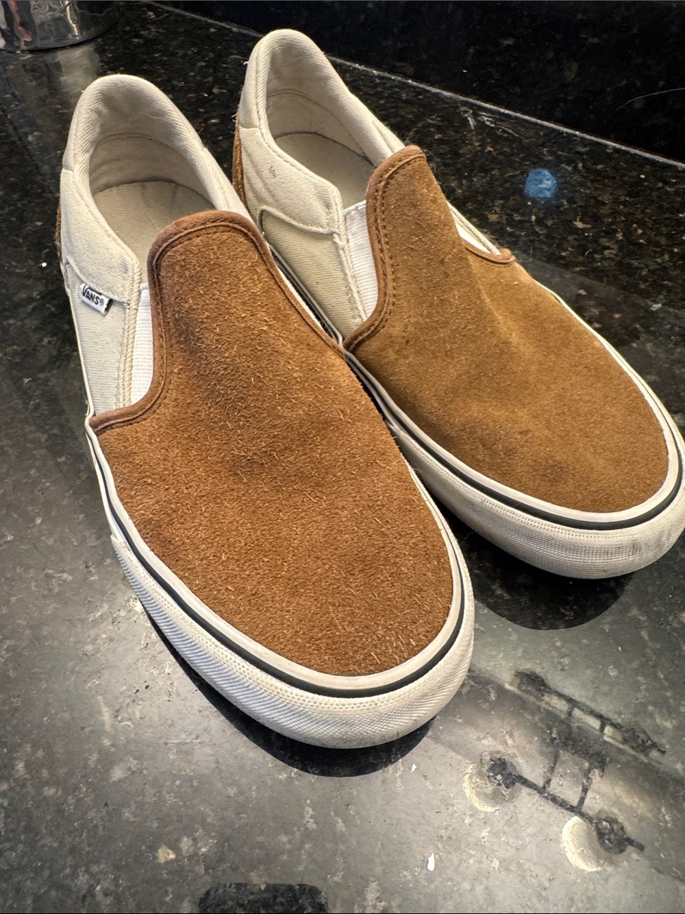 Vans brown suede  Slip-Ons